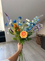 Zijden veldboeket NIEUW, Huis en Inrichting, Woonaccessoires | Kunstplanten en Kunstbloemen, Binnen, Nieuw, Ophalen of Verzenden