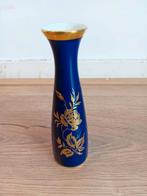 Royal Bavaria porselein vaasje, cobalt blauw, Ophalen of Verzenden