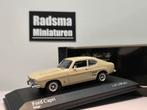 Ford Capri mk1 1969 - 1973 - Beige 1:43 Minichamps, Auto, Ophalen of Verzenden, Zo goed als nieuw, MiniChamps