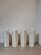 Auping Auronde poten 48 cm, Huis en Inrichting, Slaapkamer | Bedden, Ophalen, Gebruikt, Wit, Tweepersoons