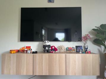 3 Doors IKEA TV Bench (Oack wood effect)
