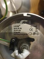 3x IKEA Hanglampen Aluminium/Melkglas, Huis en Inrichting, Lampen | Hanglampen, Ophalen, Gebruikt, Glas, Modern