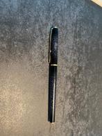 Elysee ebony vulpen met goud punt, Verzamelen, Pennenverzamelingen, Zo goed als nieuw, Met reclame, Vulpen, Ophalen