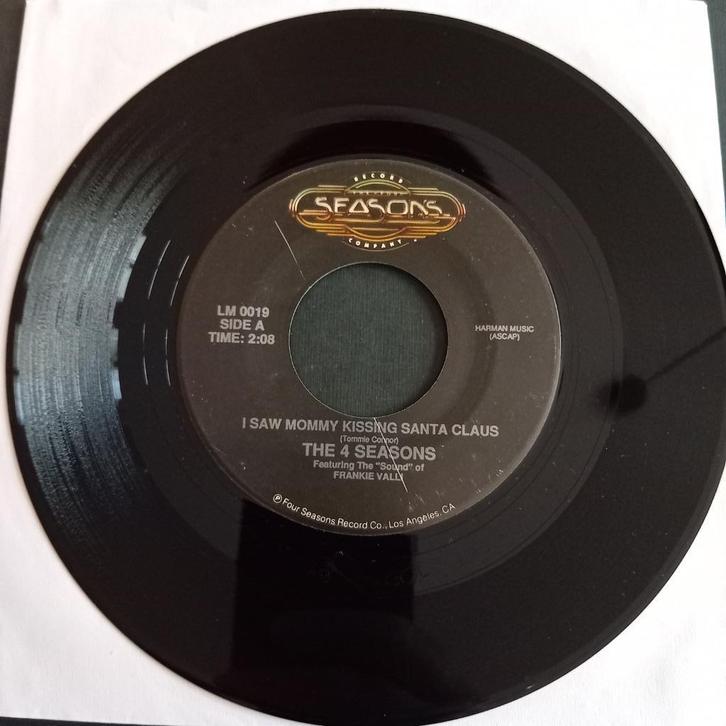 kerst; the 4 seasons; i saw mommy kissing santa claus, Cd's en Dvd's, Vinyl Singles, Single, 7 inch, Verzenden
