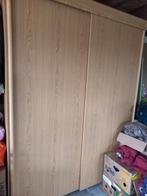 grote houtnerf kleding schuifdeurkast hang leg niet gratis, Ophalen