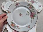 Prachtige Franse Limoges borden rozen, Ophalen of Verzenden