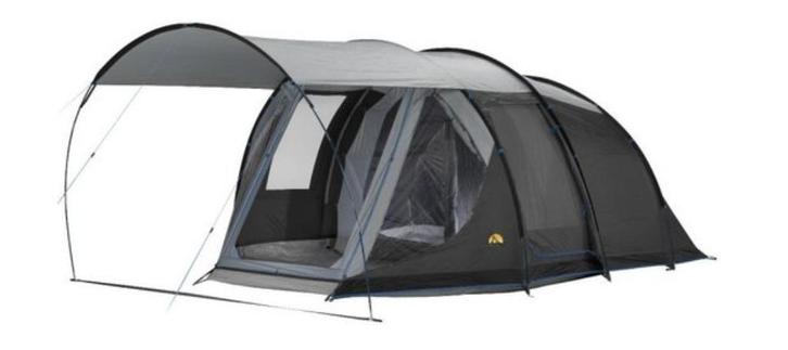 Safarica Blackhawk 300 DeLuxe 4 Persoons Tent Grijs, Caravans en Kamperen, Tenten, tot en met 4, Zo goed als nieuw, Ophalen of Verzenden