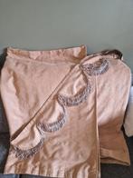 Beige Gordijnen met Franjes, Auto-onderdelen, Ophalen, Gebruikt