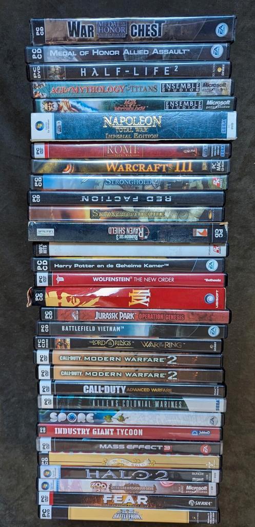PC Games Collectie - 20+ Titels!, Spelcomputers en Games, Games | Pc, Gebruikt, Overige genres, 1 speler, Vanaf 12 jaar, Eén computer