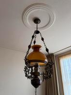 Vintage hanglamp - kroonluchter - ouderwetse lamp, Ophalen, Zo goed als nieuw