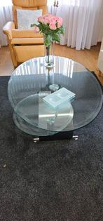 Salon tafel glas, Ophalen, 100 tot 150 cm, 50 tot 100 cm, Minder dan 50 cm