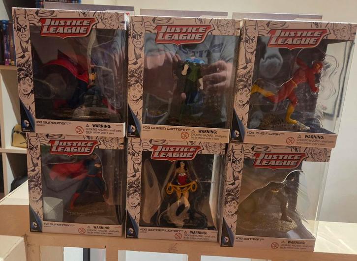 Schleich DC Justice League Figuren Set, Verzamelen, Poppetjes en Figuurtjes, Zo goed als nieuw, Ophalen of Verzenden