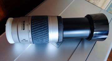 Minolta AF 75-300mm en Minolta AF 50mm 1:1.7 (22)  beschikbaar voor biedingen