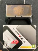 Nintendo 3DS met custom Zelda print en grip, Ophalen of Verzenden, Zo goed als nieuw, Zwart, 3DS