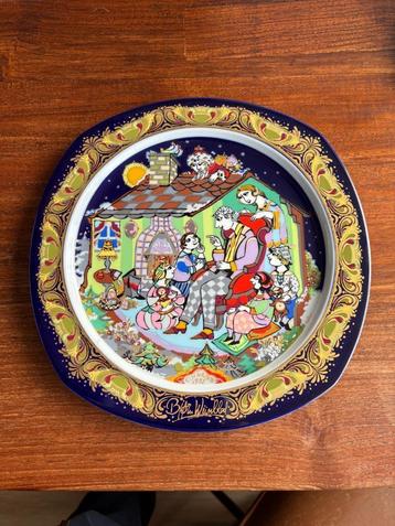Björn Wiinblad Kerst Wandbord Weinachten 1992 Rosenthal beschikbaar voor biedingen
