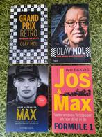 Jos en Max Verstappen, Formule 1, Olav Mol,  4 voor € 5,00, Boeken, Ophalen of Verzenden, Zo goed als nieuw