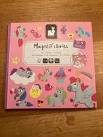 Janod Magnetibook Eenhoorns - Magnetisch Speelgoed, Ophalen of Verzenden, Zo goed als nieuw, Puzzelen