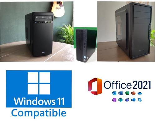Windows 11 PC’s v.a. €125,- Klaar voor gebruik, incl. Office, Computers en Software, Desktop Pc's, Zo goed als nieuw, Ophalen of Verzenden