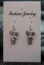 Oorbellen konijn - konijntje - haasje - pasen (grote oren), Sieraden, Tassen en Uiterlijk, Oorbellen, Overige materialen, Hangers