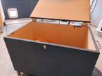 Grote houten afsluitbare en verrijdbare kist, Huis en Inrichting, Woonaccessoires | Kisten, Ophalen, Minder dan 50 cm, 50 tot 100 cm