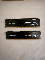 HyperX Fury 16GB (2x8GB) DDR4 Ramgeheugen, Computers en Software, RAM geheugen, Gebruikt, DDR4, 8 GB, Ophalen of Verzenden