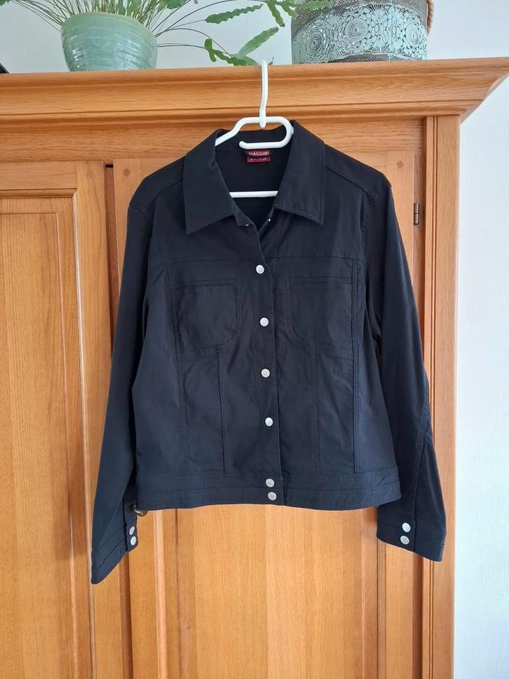 Zwart jasje, Kleding | Dames, Grote Maten, Zo goed als nieuw, Jasje of Colbert, Zwart, Ophalen of Verzenden
