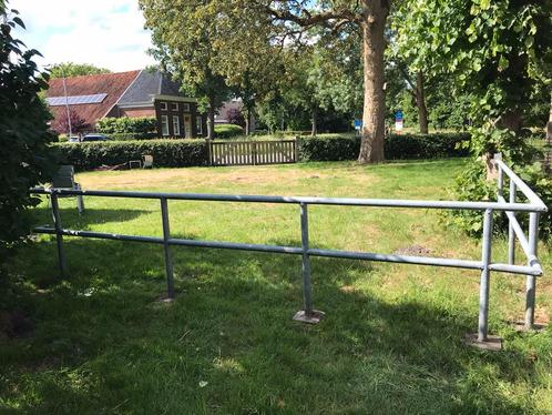 Dranghekken, gegalvaniseerd, 3 stuks in u-vorm., Tuin en Terras, Overige Tuin en Terras, Zo goed als nieuw, Ophalen