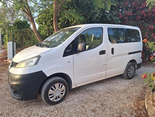 Nissan Nv200 1.6 I Bus 2011 Wit Kampeerbus Camper Trekhaak, Auto's, Nissan, Particulier, NV200 Evalia, Airconditioning, Centrale vergrendeling