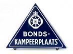 ANWB Bondskampeerplaats – emaille bord – Langcat Bussum, Verzamelen, Merken en Reclamevoorwerpen, Reclamebord, Langcat Bussum