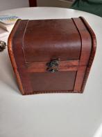 Vintage houten kistje / opbergdoos, Minder dan 50 cm, Minder dan 50 cm, Ophalen of Verzenden, Zo goed als nieuw