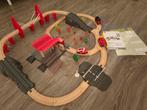 Houten treinbaan met geluid, Ophalen of Verzenden, Zo goed als nieuw