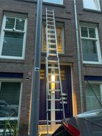 Uitschuifbare ladder 7 meter, Doe-het-zelf en Verbouw, Ladders en Trappen, Ophalen, Gebruikt, Ladder, 4 meter of meer