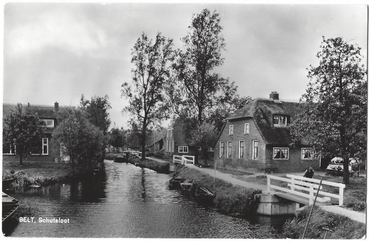Belt, Schutsloot, Verzamelen, Ansichtkaarten | Nederland, Ongelopen, Overijssel, 1960 tot 1980, Verzenden