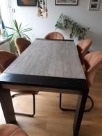 Eetkamertafel, Huis en Inrichting, Tafels | Eettafels, Ophalen, Gebruikt, 50 tot 100 cm, Vijf personen of meer