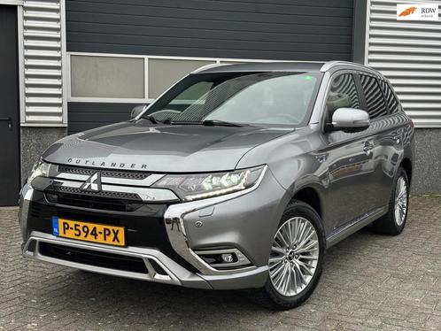Mitsubishi Outlander 2.4 PHEV S-Edition Leder Trekhaak, Auto's, Mitsubishi, Bedrijf, Te koop, Outlander, 360° camera, 4x4, ABS