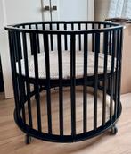Zwarte ronde box op wielen, Ophalen, Gebruikt, Rond
