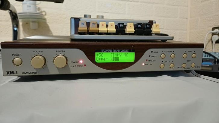 Hammond XM1 en XM1-C Drawbar Module, Muziek en Instrumenten, Overige Muziek en Instrumenten, Gebruikt, Ophalen of Verzenden