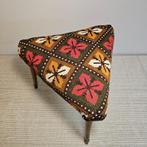 Vintage Kruk Deens Vintage driepoot tripod Footstool Retro, Ophalen of Verzenden, Zo goed als nieuw, X, Hout