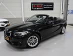 BMW 2-serie Cabrio 218i Centennial Leer Airco Navigatie 1e E, Gebruikt, Cabriolet, 4 stoelen, Zwart