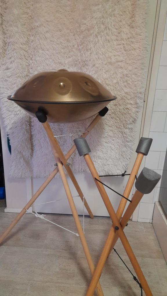 Sela Handpan D met tas en 2 bokken, Muziek en Instrumenten, Percussie, Zo goed als nieuw, Melodische percussie, Ophalen