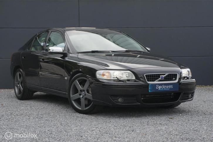 Volvo S60 R 2.5T AWD Navi Bluetooth Leder Keurige Staat!, Auto's, Volvo, Bedrijf, Te koop, S60, 4x4, ABS, Airbags, Airconditioning