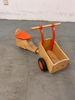 Houten bakfiets voor 1-5 jaar, Kinderen en Baby's, Speelgoed | Houten speelgoed, Ophalen, Zo goed als nieuw, Rij- of Hobbelspeelgoed