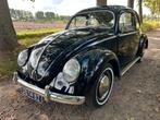 Volkswagen Kever 1200 'Ovaal' uit 1955, Auto's, Oldtimers, Volkswagen, Zwart, Bedrijf, Handgeschakeld