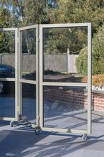 Vrijstaande windschermen van aluminium en veiligheidsglas, Ophalen of Verzenden, Nieuw