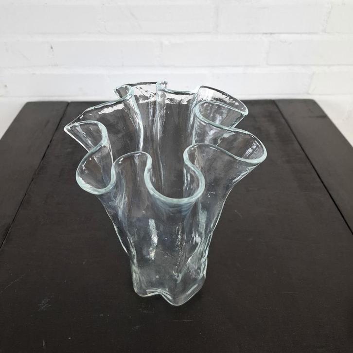 Vintage Muurla Eva vaas, Antiek en Kunst, Antiek | Glas en Kristal, Ophalen of Verzenden