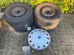 Set 16 inch Velgen moeren en ford wieldoppen, Ophalen