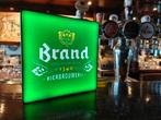 lightbox/lichtbox Brand, Verzamelen, Ophalen of Verzenden, Nieuw, Reclamebord, Plaat of Schild