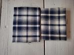 Mooie, oude ruitstof Spakenburg - blauw, Blauw, Ophalen of Verzenden, Zo goed als nieuw, Katoen