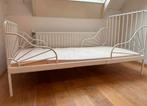 Ikea meegroeibed, Ophalen, 90 cm, Eenpersoons, Wit