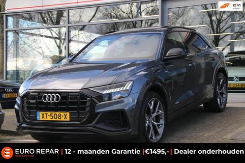 Audi Q8 50 TDI quattro S-Line NL AUTO, Auto's, Audi, Bedrijf, Te koop, Q8, 360° camera, 4x4, ABS, Airbags, Airconditioning, Alarm